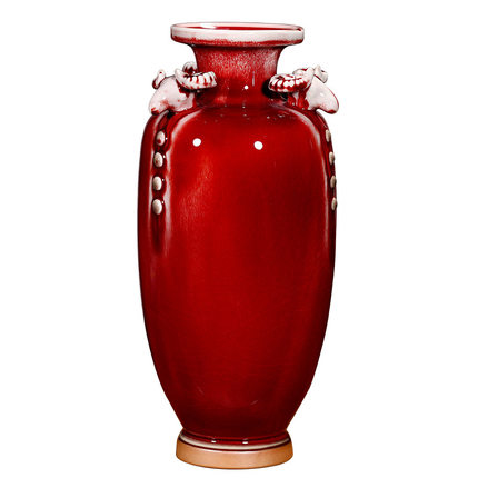 Kompatibel porcelæn til Jahrriesnge red ice crack vase cna0058 Kompatibel porcelæn Jahrriesnge til red ice crack vase cna0058
