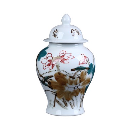 Kompatibel porcelæn til Jahrriesnge lotus flower vase cna0078 Kompatibel porcelæn Jahrriesnge til lotus flower vase cna0078