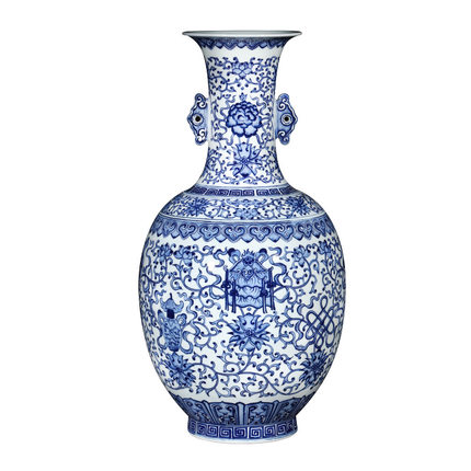 Kompatibel porcelæn til Jahrriesnge binaural vase cna0096 Kompatibel porcelæn Jahrriesnge til binaural vase cna0096