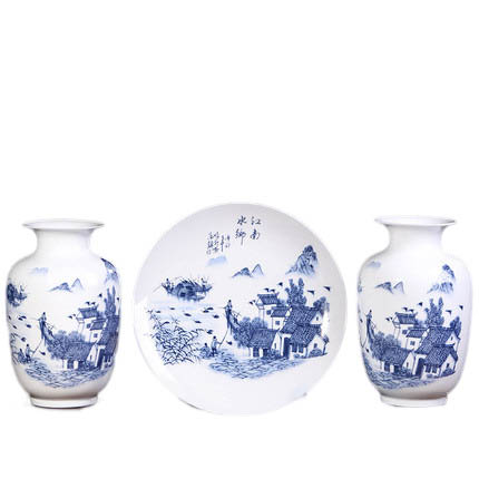 Kompatibel porcelæn til Jahrriesnge vase set 3 pieces cna0191 Kompatibel porcelæn Jahrriesnge til vase set 3 pieces cna0191
