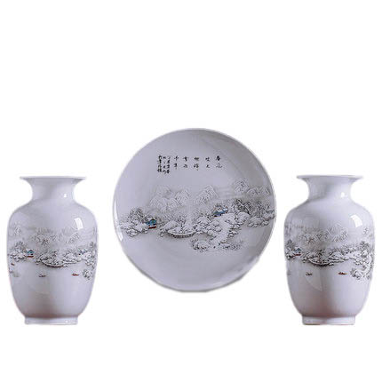 Kompatibel porcelæn til Jahrriesnge vase set 3 pieces cna0193 Kompatibel porcelæn Jahrriesnge til vase set 3 pieces cna0193