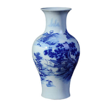 Kompatibel porcelæn til Jahrriesnge white blue vase cna0220 Kompatibel porcelæn Jahrriesnge til white blue vase cna0220