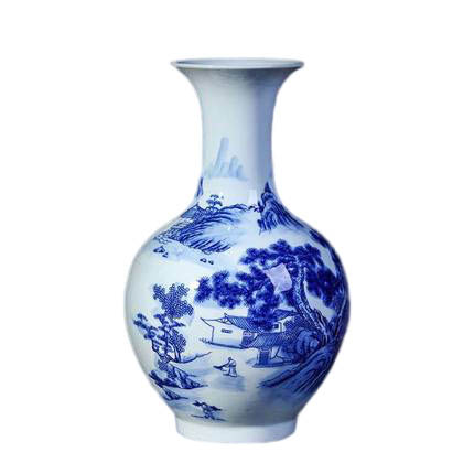 Kompatibel porcelæn til Jahrriesnge white and blue vase cna0264 Kompatibel porcelæn Jahrriesnge til white and blue vase cna0264