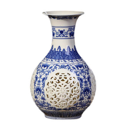 Kompatibel porcelæn til Jahrriesnge hollow out vase cna0393 Kompatibel porcelæn Jahrriesnge til hollow out vase cna0393