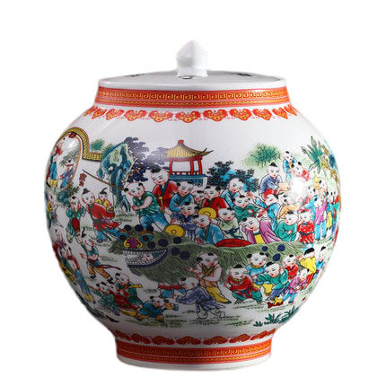 Kompatibel porcelæn til Jahrriesnge one hundred children vase cna0454 Kompatibel porcelæn Jahrriesnge til one hundred children vase cna0454