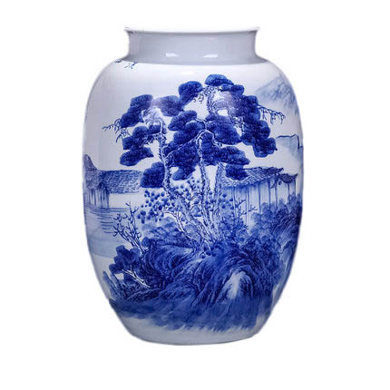 Kompatibel porcelæn til Jahrriesnge white and blue vase cna0534 Kompatibel porcelæn Jahrriesnge til white and blue vase cna0534