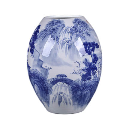 Kompatibel porcelæn til Jahrriesnge white and blue vase cna0538 Kompatibel porcelæn Jahrriesnge til white and blue vase cna0538