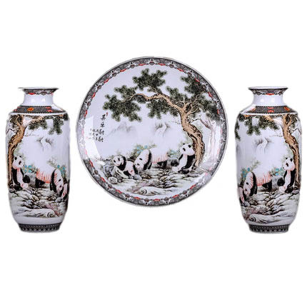 Kompatibel porcelæn til Jahrriesnge vase set three pieces cna0568 Kompatibel porcelæn Jahrriesnge til vase set three pieces cna0568