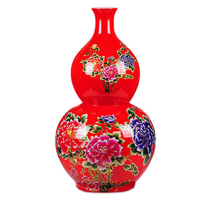 Kompatibel porcelæn til Jahrriesnge red gourd vase cna0718 Kompatibel porcelæn Jahrriesnge til red gourd vase cna0718