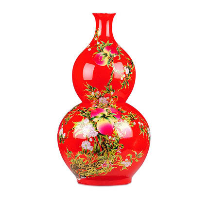Kompatibel porcelæn til Jahrriesnge red gourd vase cna0721 Kompatibel porcelæn Jahrriesnge til red gourd vase cna0721