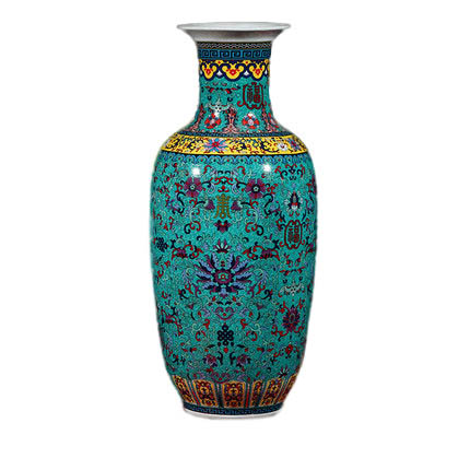 Kompatibel porcelæn til Jahrriesnge colorful enamel vase cna0802 Kompatibel porcelæn Jahrriesnge til colorful enamel vase cna0802