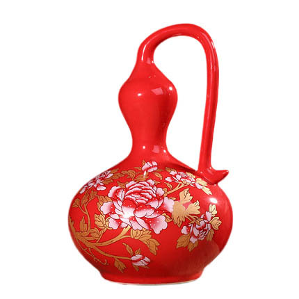 Kompatibel porcelæn til Jahrriesnge red gourd vase cna0857 Kompatibel porcelæn Jahrriesnge til red gourd vase cna0857