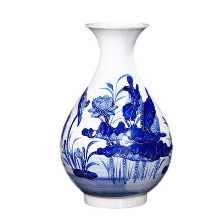 Kompatibel porcelæn til Jahrriesnge relief lotus vase cna0899 Kompatibel porcelæn Jahrriesnge til relief lotus vase cna0899