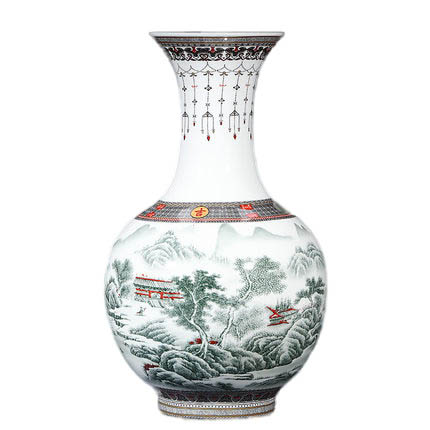 Kompatibel porcelæn til Jahrriesnge landscape vase cna0925 Kompatibel porcelæn Jahrriesnge til landscape vase cna0925