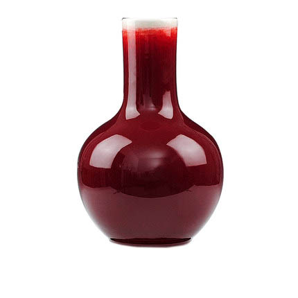 Kompatibel porcelæn til Jahrriesnge crack glaze red vase cna0943 Kompatibel porcelæn Jahrriesnge til crack glaze red vase cna0943
