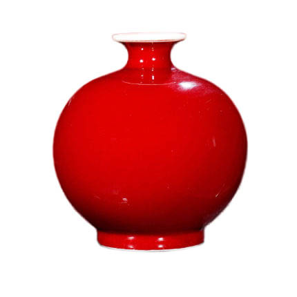 Kompatibel porcelæn til Jahrriesnge crack glaze red vase cna0945 Kompatibel porcelæn Jahrriesnge til crack glaze red vase cna0945