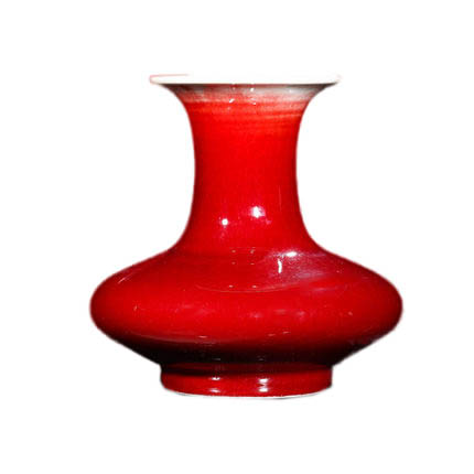 Kompatibel porcelæn til Jahrriesnge crack glaze red vase cna0948 Kompatibel porcelæn Jahrriesnge til crack glaze red vase cna0948