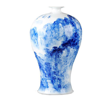 Kompatibel porcelæn til Jahrriesnge landscape painting vase cna1001 Kompatibel porcelæn Jahrriesnge til landscape painting vase cna1001