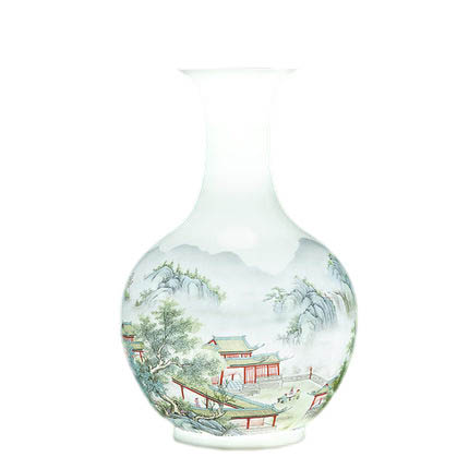 Kompatibel porcelæn til Jahrriesnge colorful landscape vase cna1006 Kompatibel porcelæn Jahrriesnge til colorful landscape vase cna1006