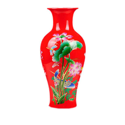 Kompatibel porcelæn til Jahrriesnge red lotus vase cna1010 Kompatibel porcelæn Jahrriesnge til red lotus vase cna1010