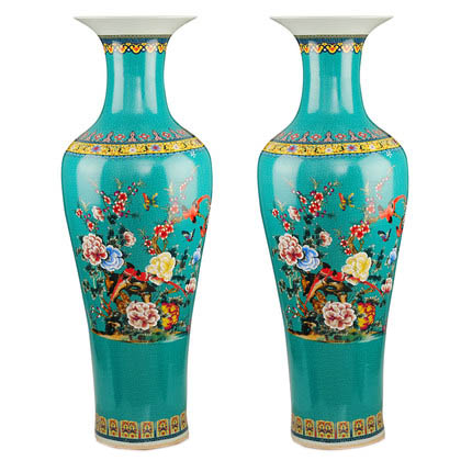Kompatibel porcelæn til Jahrriesnge european style enamel vase cna1041 Kompatibel porcelæn Jahrriesnge til european style enamel vase cna1041
