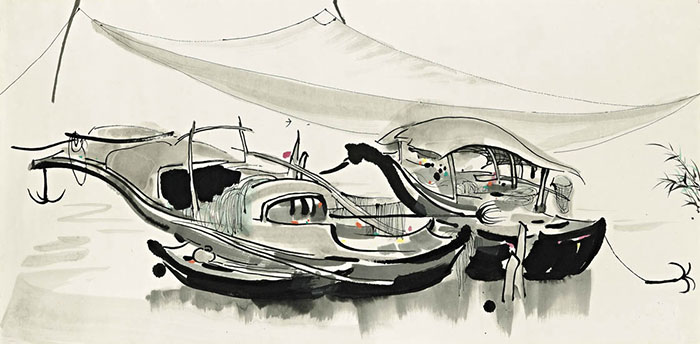 Kompatibel Landskab til JAHRRIESNGE boats lpf09141 Kompatibel Landskab JAHRRIESNGE til boats lpf09141