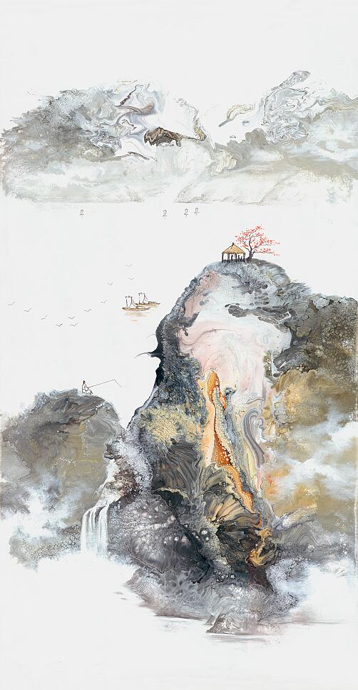 Kompatibel Landskab JAHRRIESNGE  til waterfall lpf09562 