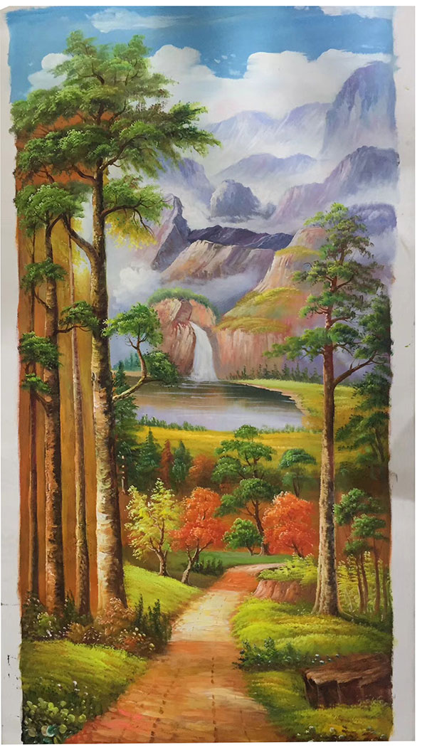 Kompatibel Oliemaleri til JAHRRIESNGE landscape-lpg0139 Kompatibel Oliemaleri JAHRRIESNGE til landscape-lpg0139