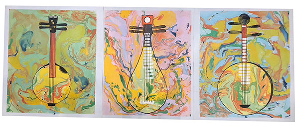 Kompatibel Oliemaleri til JAHRRIESNGE guitar-lpg0420 Kompatibel Oliemaleri JAHRRIESNGE til guitar-lpg0420