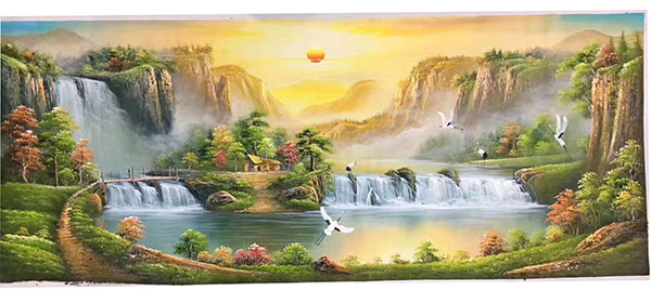 Kompatibel Landskab til JAHRRIESNGE waterfall-lpg1188 Kompatibel Landskab JAHRRIESNGE til waterfall-lpg1188