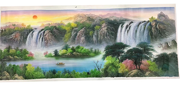 Kompatibel Landskab til JAHRRIESNGE waterfall-lpg1201 Kompatibel Landskab JAHRRIESNGE til waterfall-lpg1201