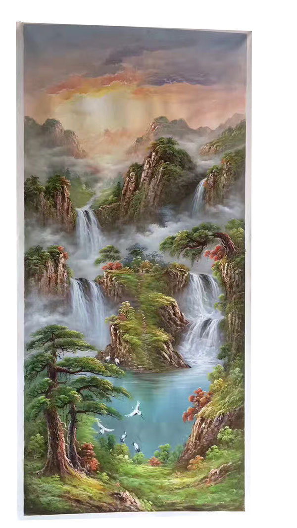 Kompatibel Landskab til JAHRRIESNGE waterfall-lpg1328 Kompatibel Landskab JAHRRIESNGE til waterfall-lpg1328