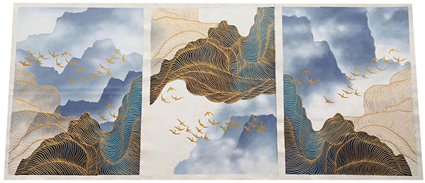 Kompatibel Landskab til JAHRRIESNGE flying-birds-lpg1394 Kompatibel Landskab JAHRRIESNGE til flying-birds-lpg1394