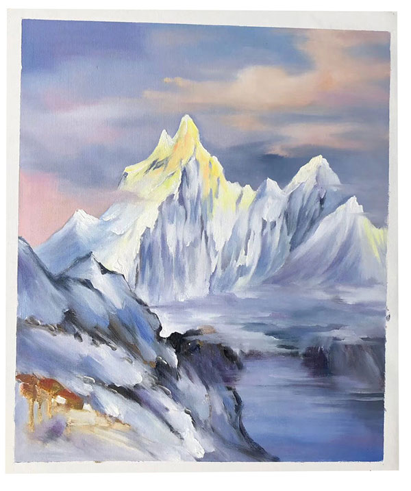 Kompatibel Landskab til JAHRRIESNGE snow-mountain-lpg1644 Kompatibel Landskab JAHRRIESNGE til snow-mountain-lpg1644