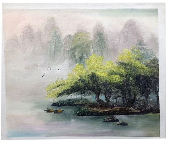 Kompatibel Landskab til JAHRRIESNGE boat-lpg1663 Kompatibel Landskab JAHRRIESNGE til boat-lpg1663