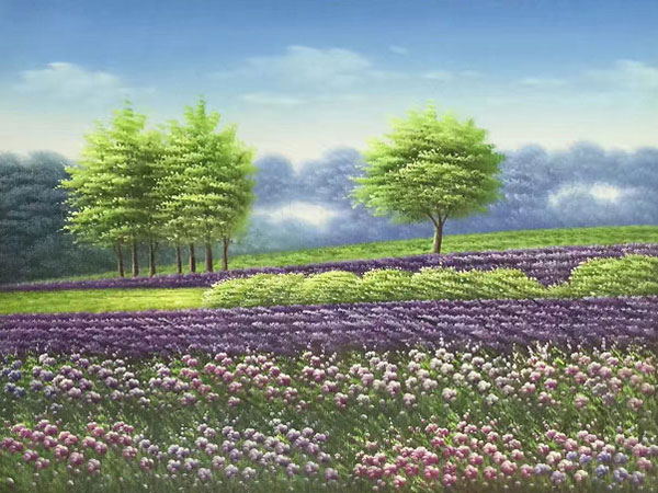 Kompatibel Landskab JAHRRIESNGE  til green-trees-lpg1682 