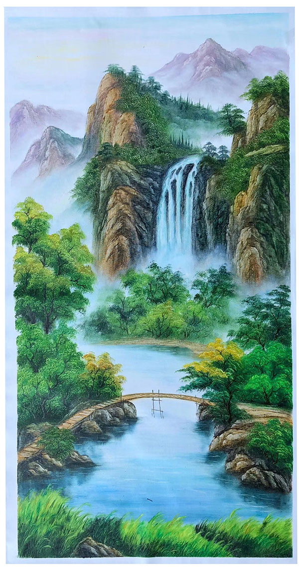 Kompatibel Landskab til JAHRRIESNGE waterfall-lpg1839 Kompatibel Landskab JAHRRIESNGE til waterfall-lpg1839