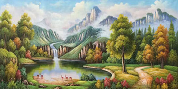 Kompatibel Landskab til JAHRRIESNGE lake-lpg1886 Kompatibel Landskab JAHRRIESNGE til lake-lpg1886