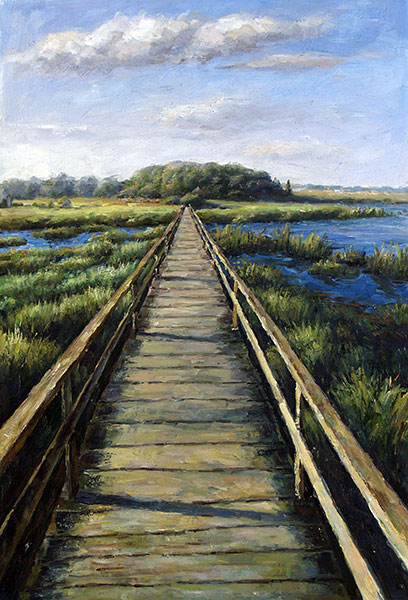 Kompatibel Landskab til JAHRRIESNGE wooden bridge lpg2439 Kompatibel Landskab JAHRRIESNGE til wooden bridge lpg2439